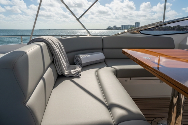 Boats Upholstery in Miami for Eye Catching Style and Refined Coastal Luxury